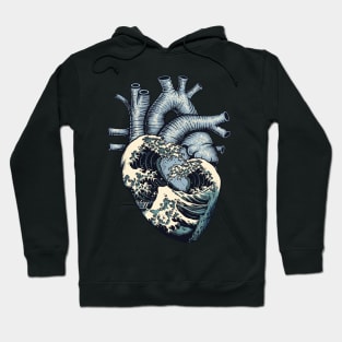 Kanagawa Heart Hoodie